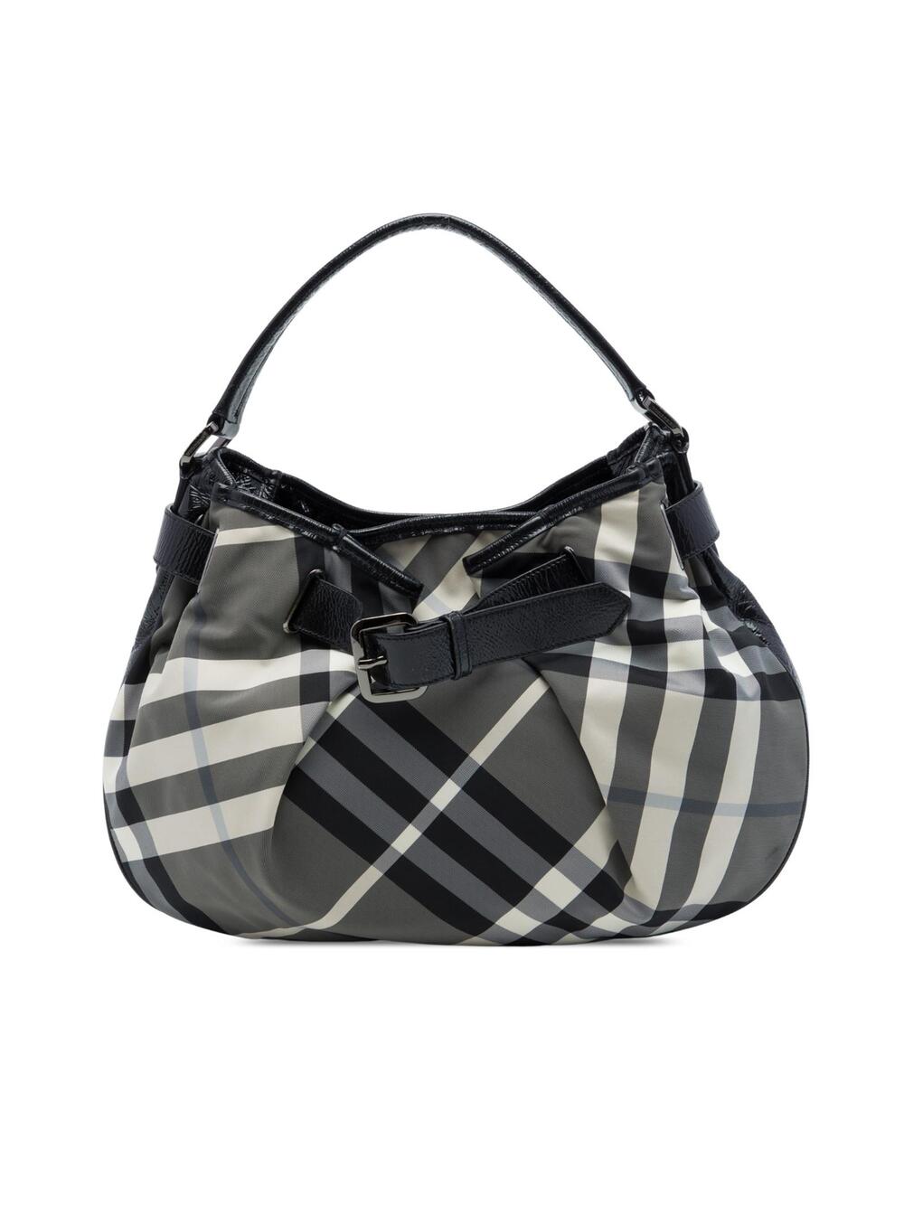 Burberry Beat Check Nylon Shoulder Bag #369093B47B